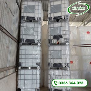 Bồn nhựa vuông 1000 lít đã qua sử dụng