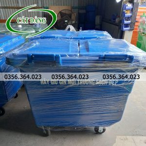 Thùng rác nhựa composite