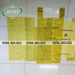 Các mẫu túi đựng rác vàng y tế