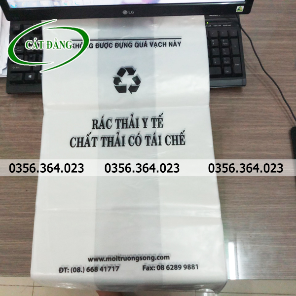 Túi rác cho thùng rác y tế 15 lít
