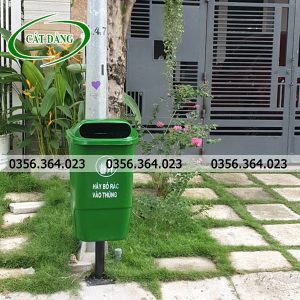 Dự án thùng rác công cộng 55l khu dân cư