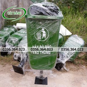 Thùng rác treo composite ngoài trời