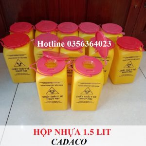 Hộp nhựa 1,5 lit