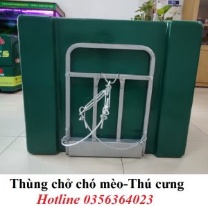 Thùng chở chó mèo