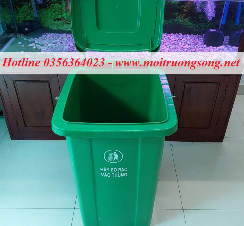 Thùng rác nhựa 100 lit