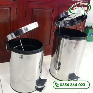 Thùng rác gia đình inox – 20 lít