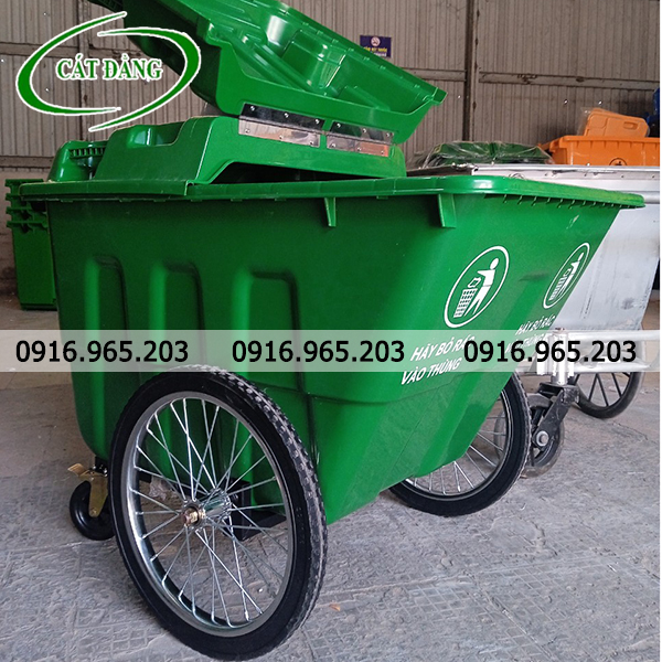 Thùng rác công nghiệp 400L