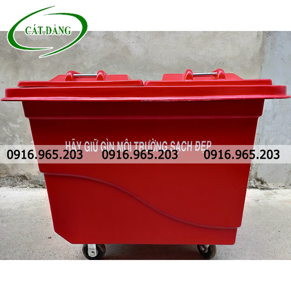 Ưu điểm của thùng rác composite 660l