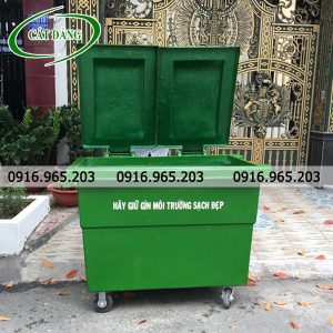Những điều bạn cần biết về thùng rác composite 660l