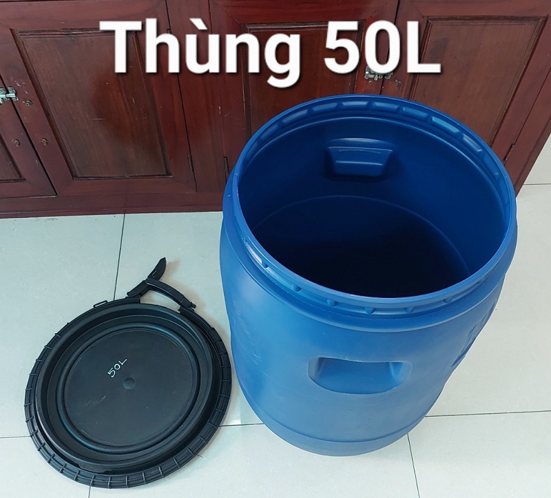 Thùng tròn 50 lit