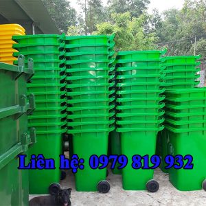 thùng rác nhựa dung tích lớn