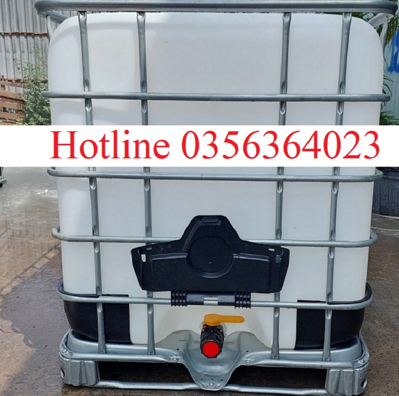 Thùng nhựa 1000 lit mới 