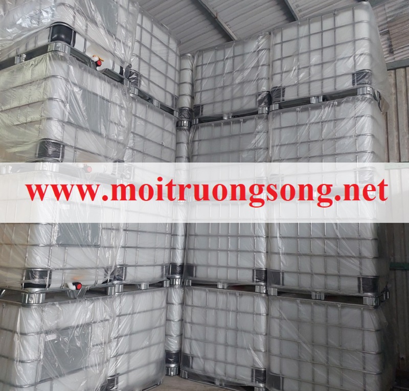 Thùng nhựa vuông 1000 lit