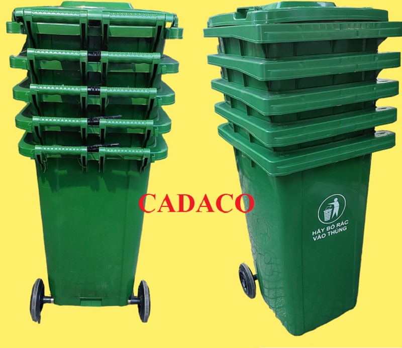 Thùng rác nhựa 240L