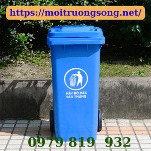 Thùng rác nhựa 120 lít