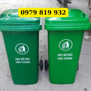 thùng rác công cộng 120l