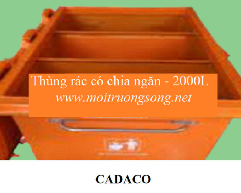 Thùng rác công cộng 2000L