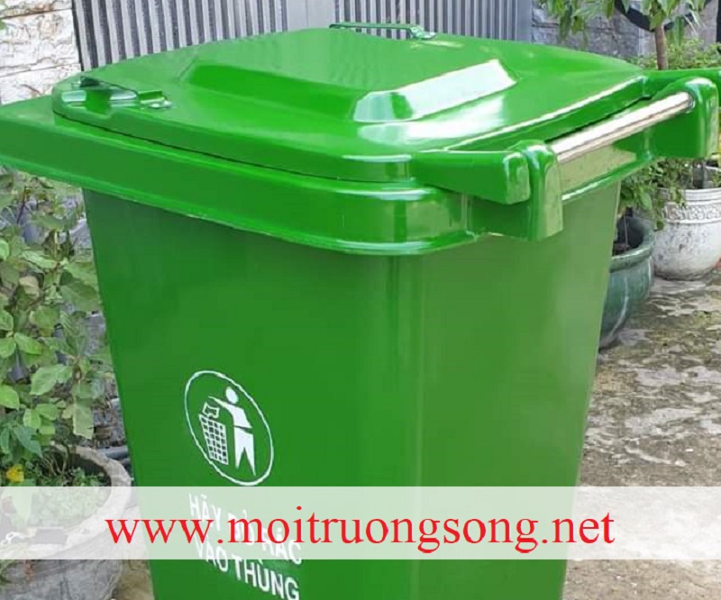 Thùng rác nhựa 60 lit 