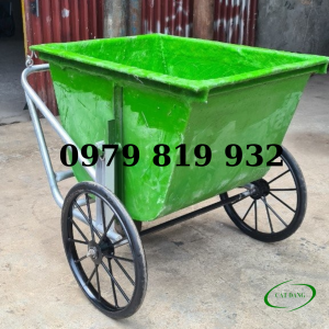 Xe gom rác composite