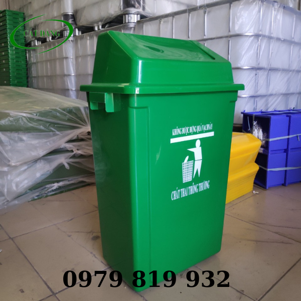 Thùng rác nhựa HDPE 40L
