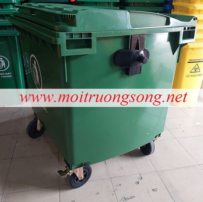 Thùng rác nhựa 1000 lit