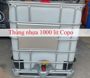 Thùng nhựa vuông 1000 lit