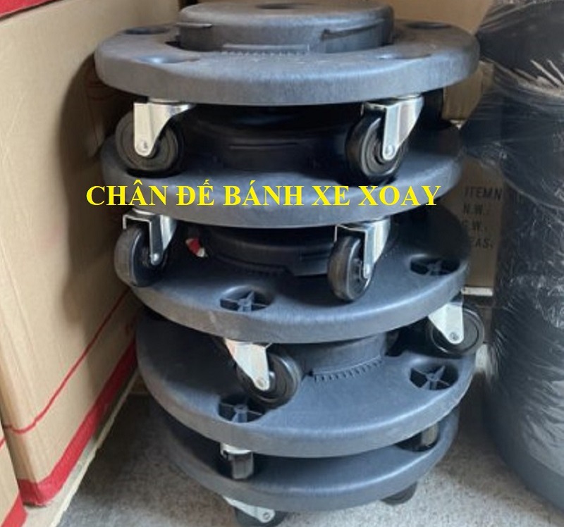 Thùng rác có chân đế