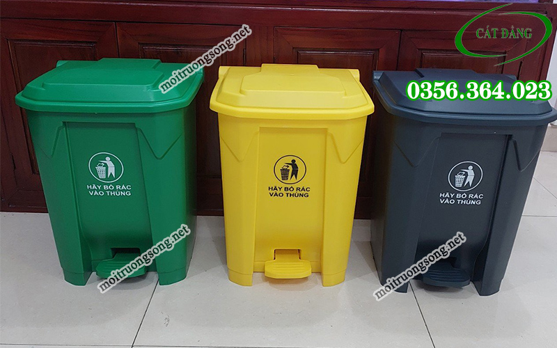 thùng rác văn phòng 