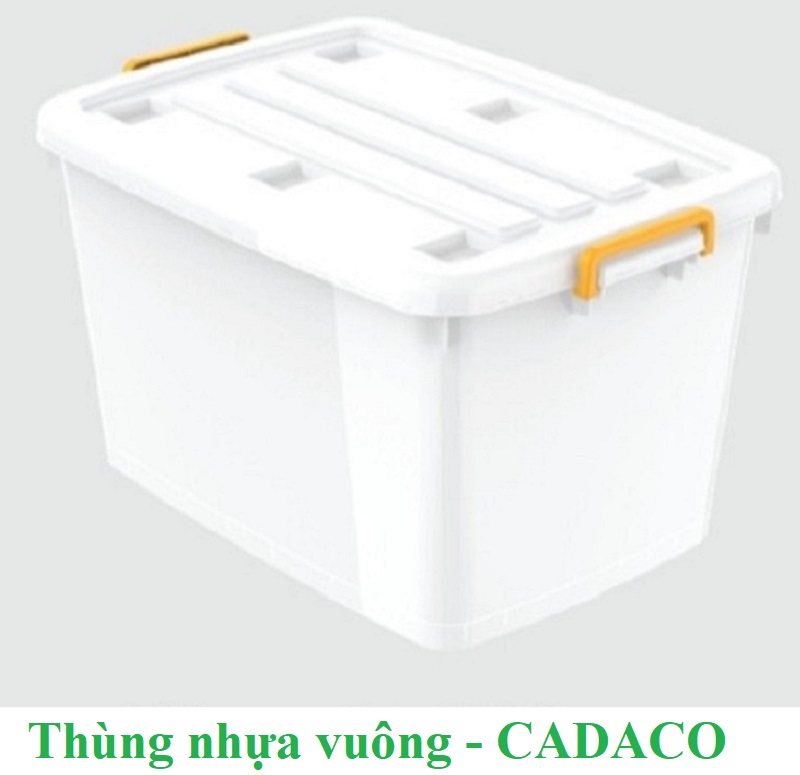 Thùng nhựa vuông 