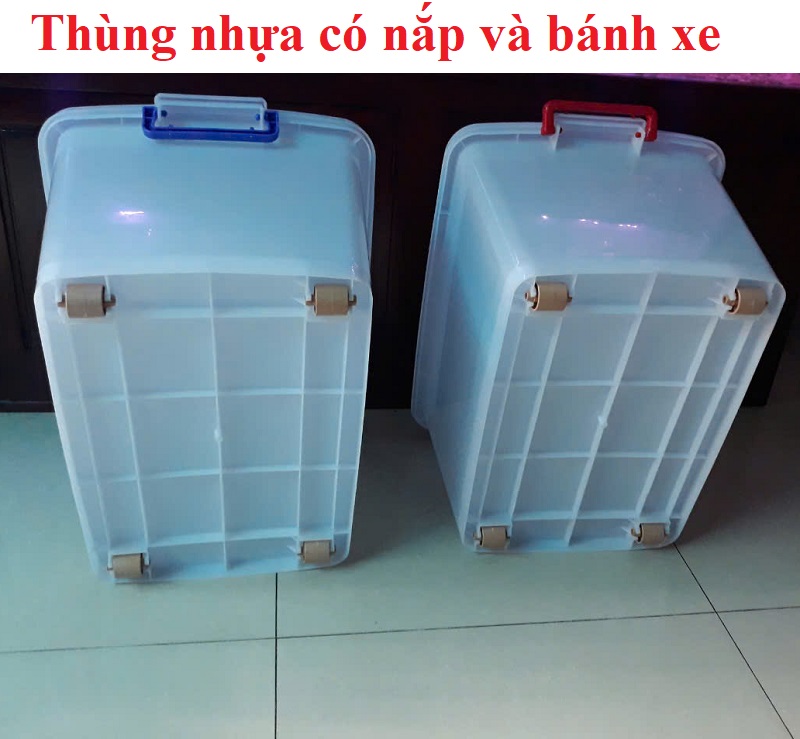 Thùng nhựa đựng gạo