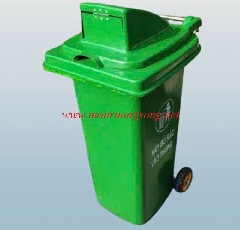 Thùng rác nắp hở 120 lit