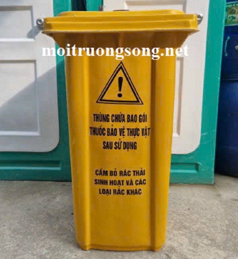 Thùng chứa bao thuốc thực vật