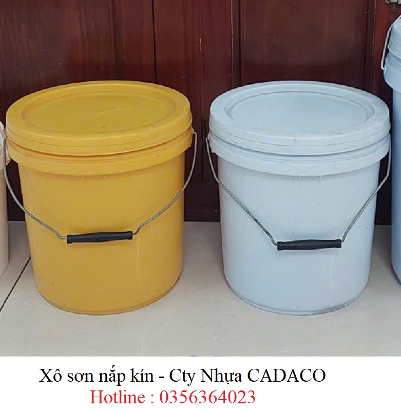 Thùng sơn nắp kín