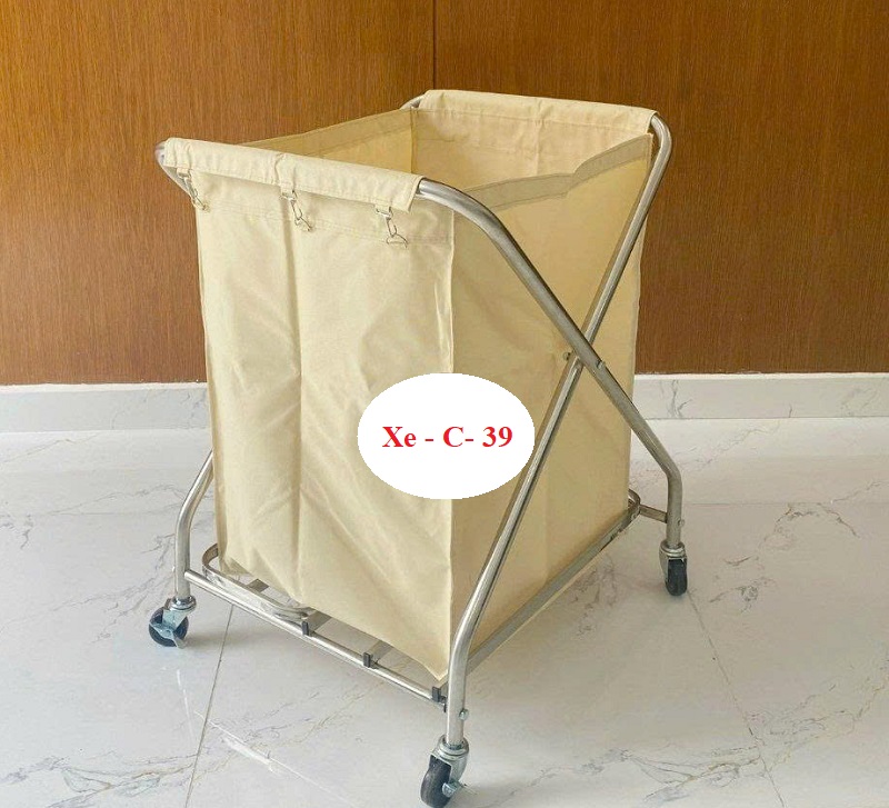 Xe đẩy đồ dơ C- 39