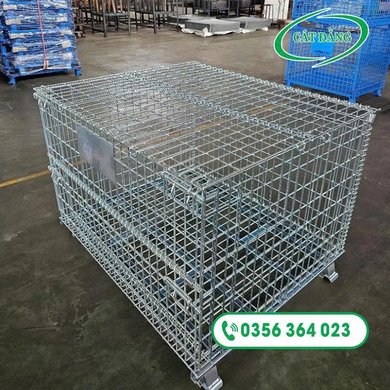 Lồng thép cóa nắp đậy