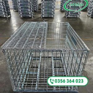 Lồng thép có nắp đậy