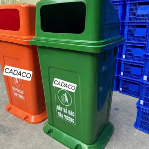 Thùng rác 100L có chân đế