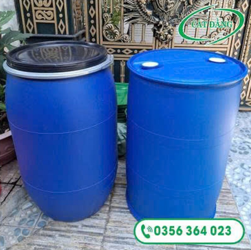 Thùng phuy nhựa 200L