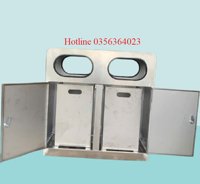 Thùng 2 ngăn INOX