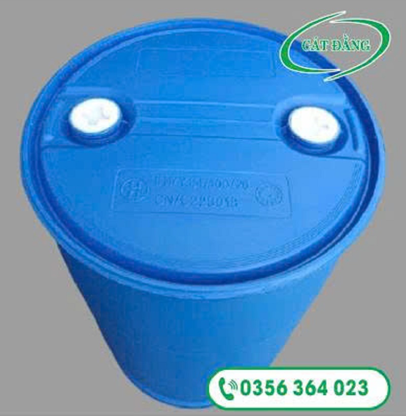 Thùng phuy nhựa nắp kín 200L