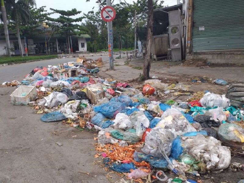 Thùng rác nhựa công công cộng