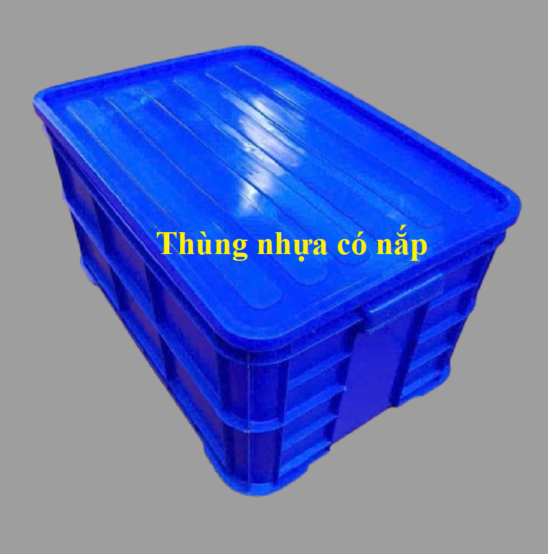 Sóng nhựa có nắp 