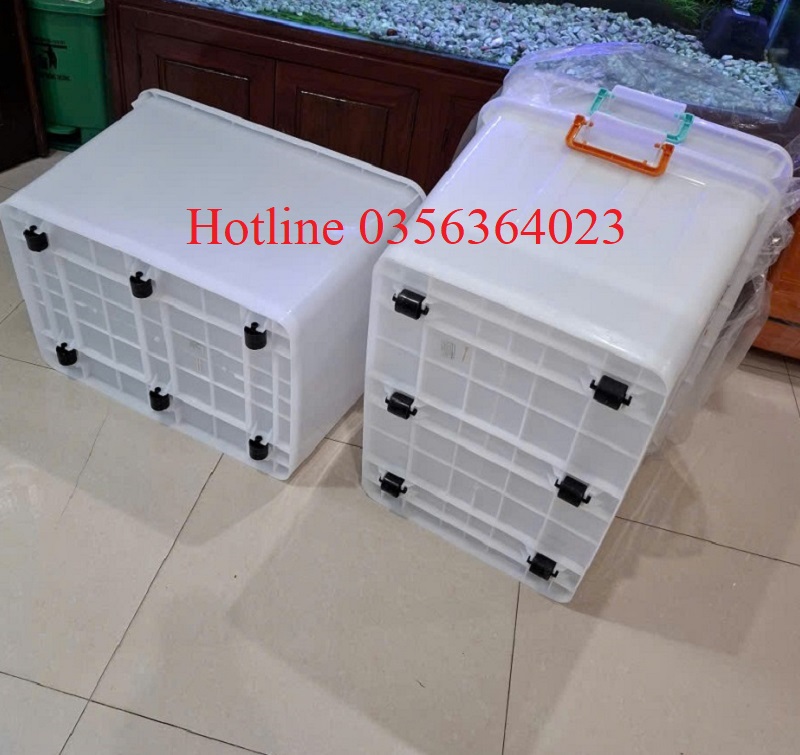 Thùng nhựa vuông 220L