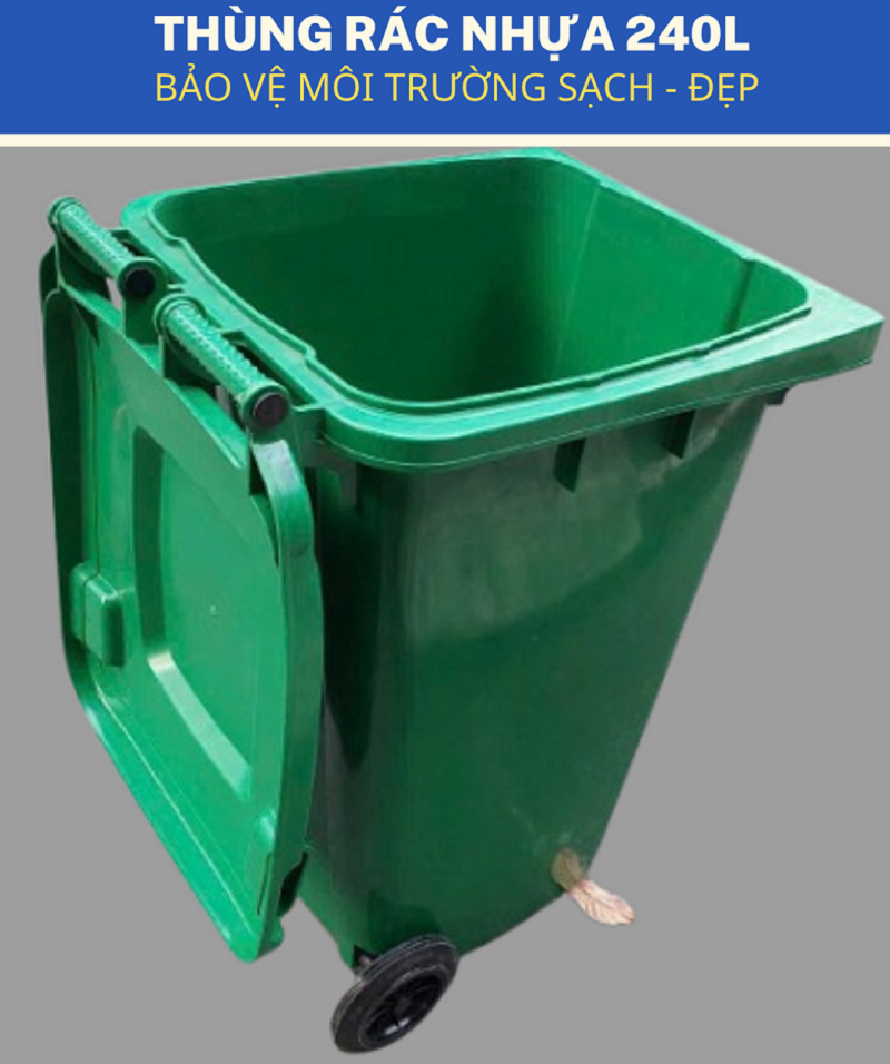 Thùng rác công cộng 240L