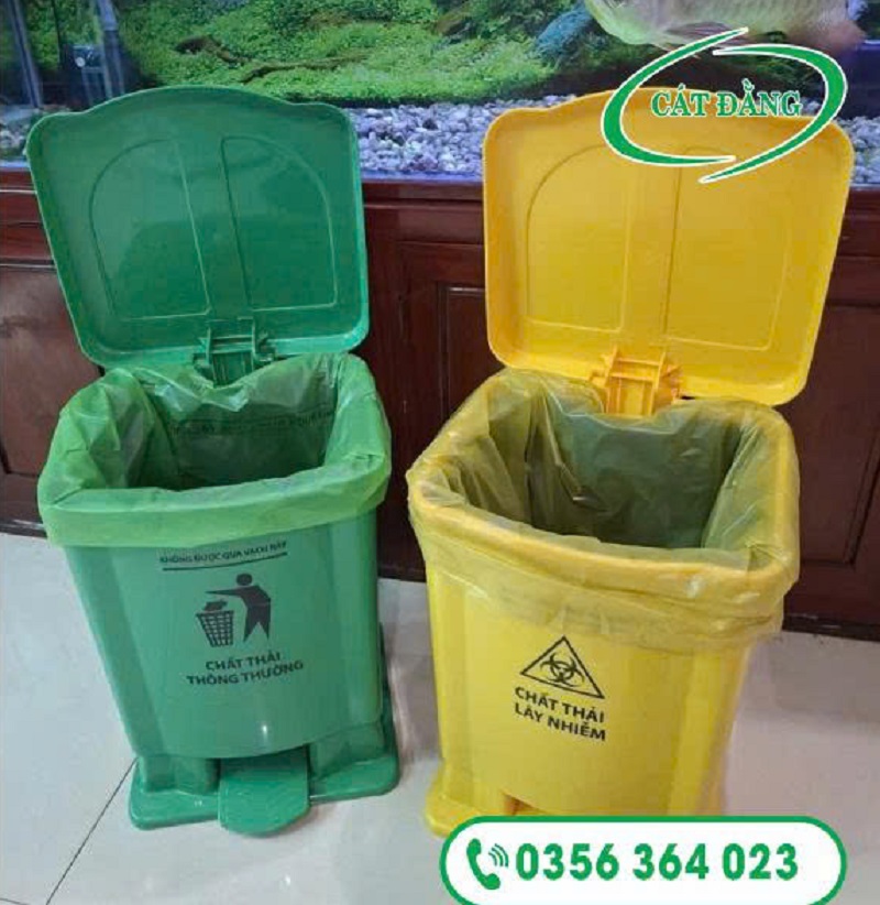 Túi rác xếp hông 40x70