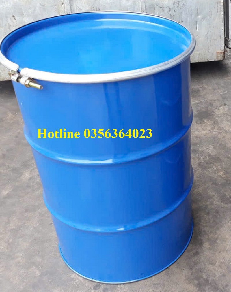 Thùng phuy sắt nắp hở 